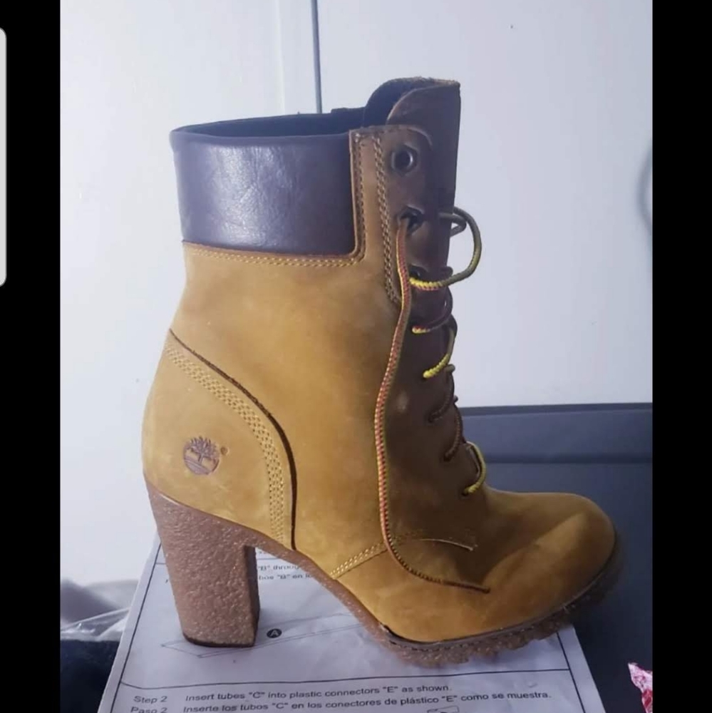 Womens timberland high heel boots